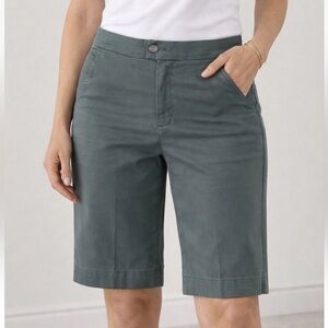 NYDJ Chino Bermuda Shorts.